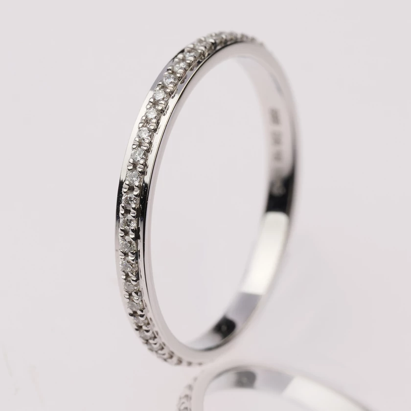 Velekey Diamond gyémánt gyűrű - BRI38412-010W-52