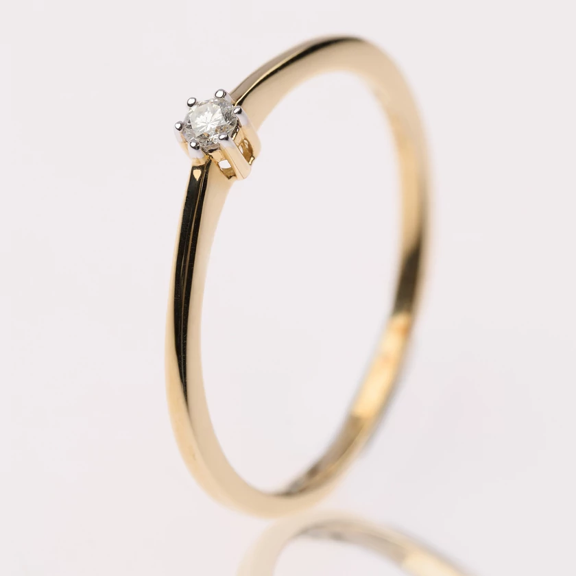Velekey Diamond gyémánt gyűrű - BRKJRF597801Y-56
