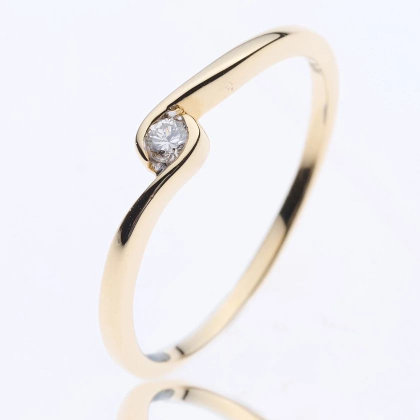 Velekey Diamond gyémánt eljegyzési gyűrű 0,05 ct. - BRS5856-005Y-49