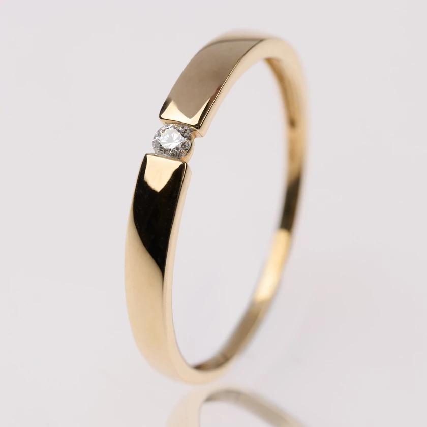 Velekey Diamond gyémánt gyűrű - BRS5857-005Y-59