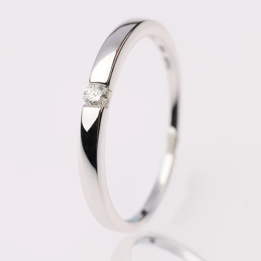 Velekey Diamond gyémánt gyűrű - BRS5859-005W-51