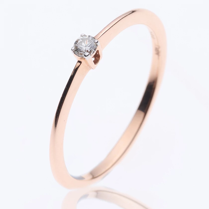 Velekey Diamond gyémánt eljegyzési gyűrű 0,05 ct. - BRS5869-005R-50