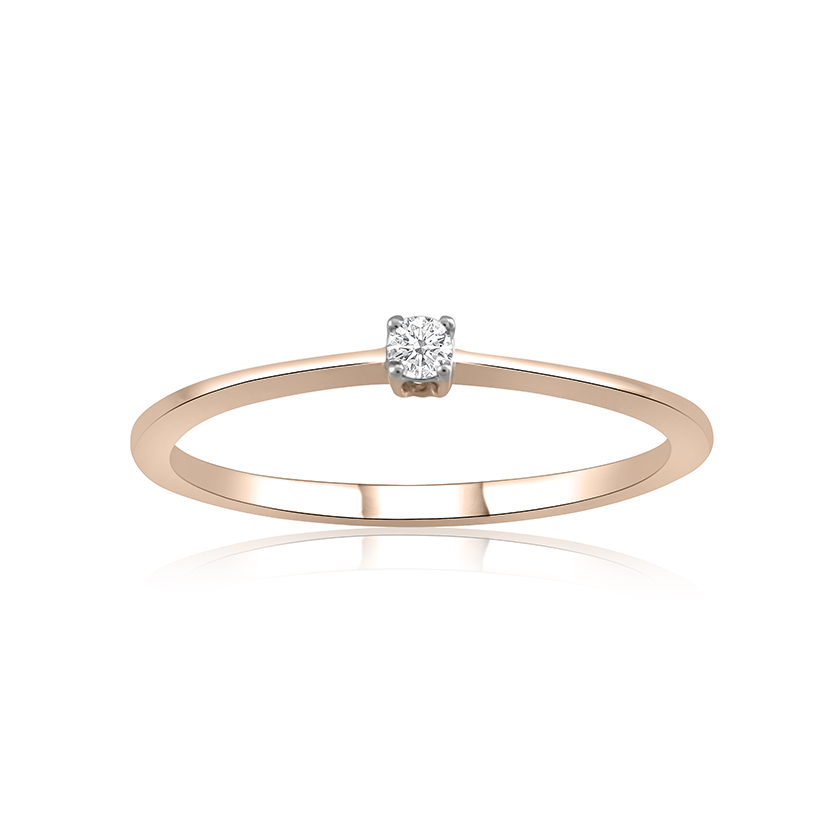 Velekey Diamond gyémánt eljegyzési gyűrű 0,05 ct. - BRS5869-005R-50