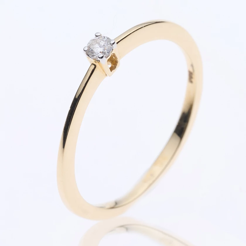Velekey Diamond gyémánt eljegyzési gyűrű 0,05 ct. - BRS5869-005Y-51