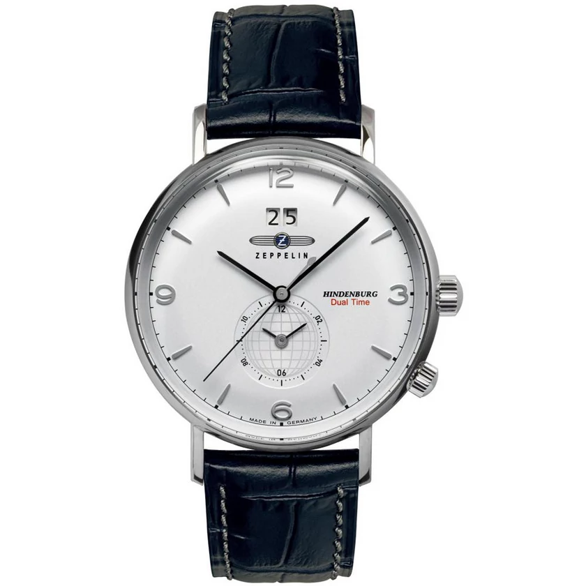 Zeppelin férfi óra  - 8044-1 - Lz 129 Hindenburg Dual Time