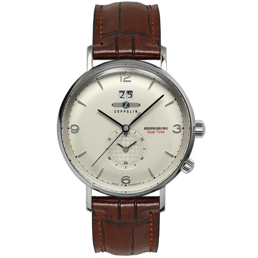Zeppelin férfi óra  - 8044-5 - Lz 129 Hindenburg Dual Time