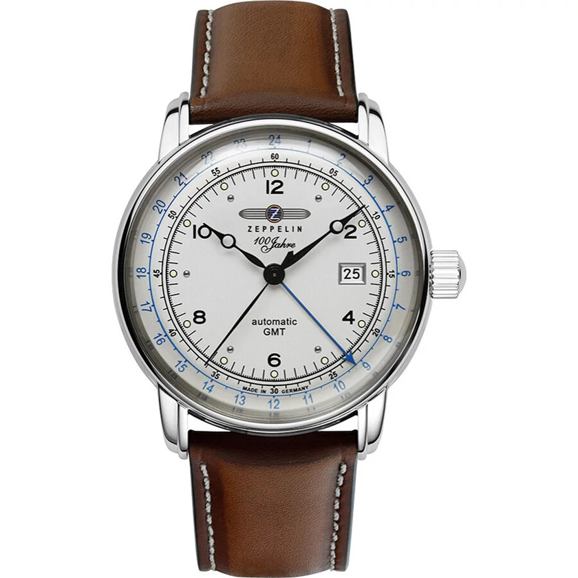 Zeppelin férfi óra - 8666-1 - 100 Years Automatic GMT