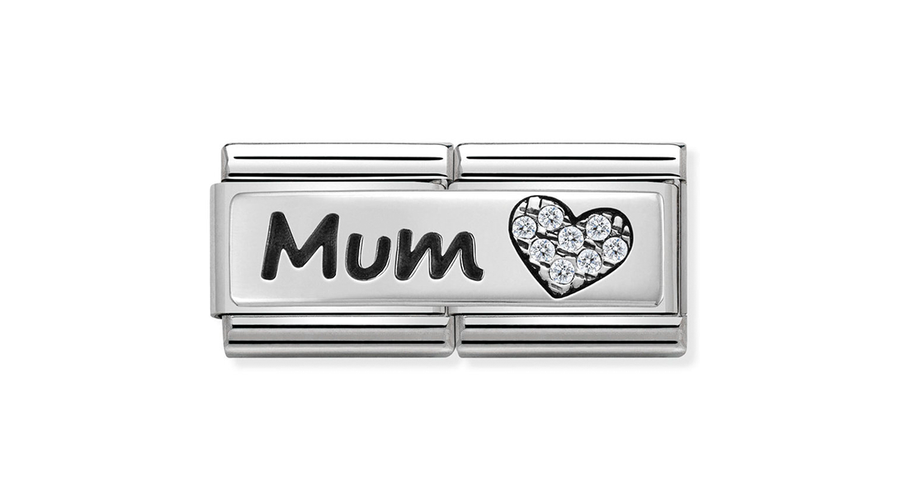 Nomination ezüst 'Mum' dupla charm - 330731/07 Nomination ezüst 'Mum' dupla charm - 330731/07