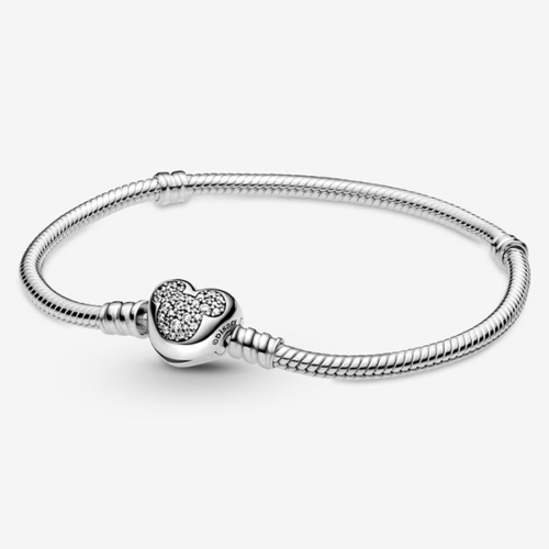 Pandora Disney Mickey szív csatos karkötő - 599299C01-16