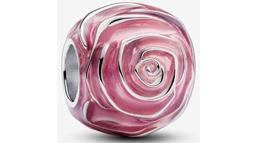 Pandora pink virágzó rózsa charm - 793212C01