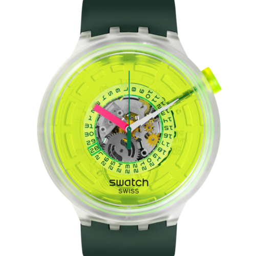 Swatch férfi óra - SB05K400 - Swatch Blinded by Neon