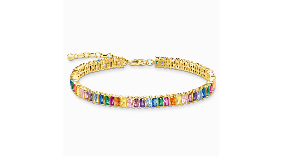 Thomas Sabo tenisz karkötő színes kövekkel - A2030-073-7-L19V
