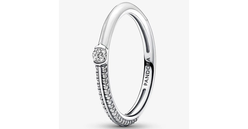 Pandora Me pavé & fehér gyűrű - 192528C02-48 - Pandora gyűrűk