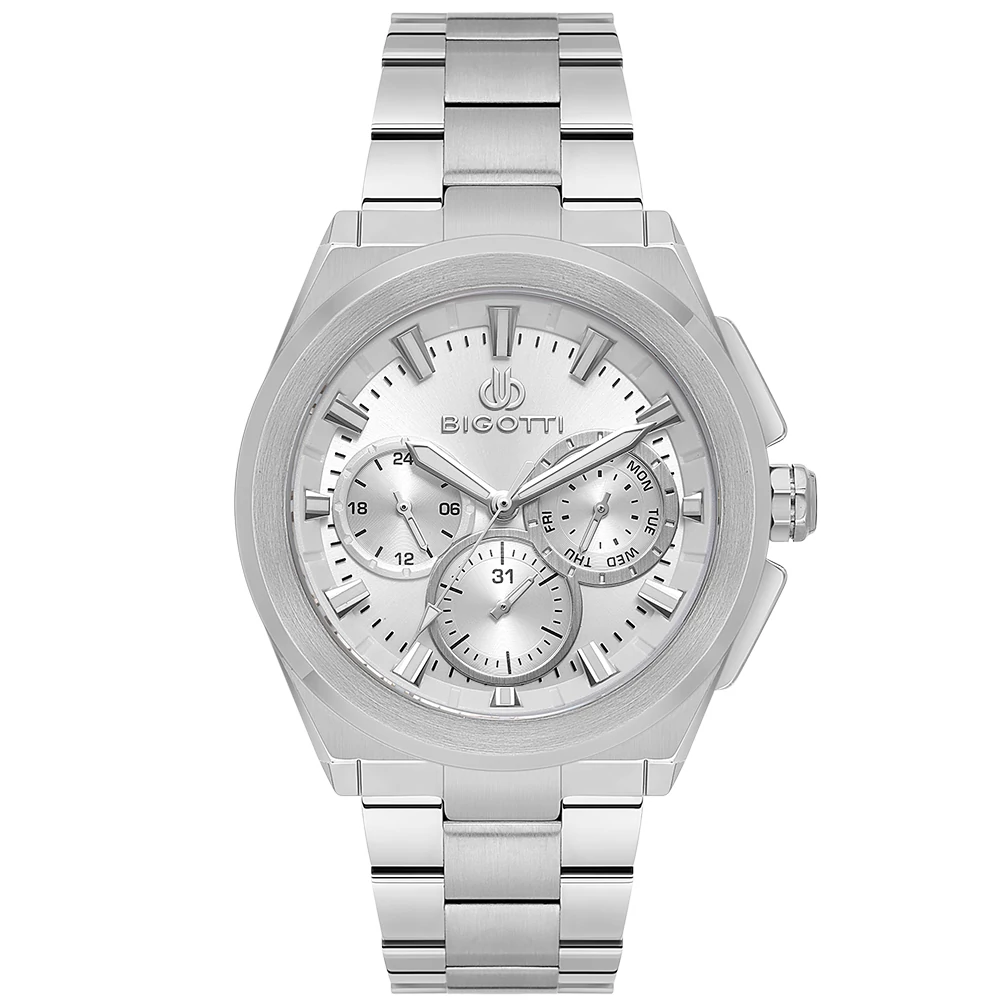 Bigotti Milano Raffinato Silver férfi karóra - BG110627-1