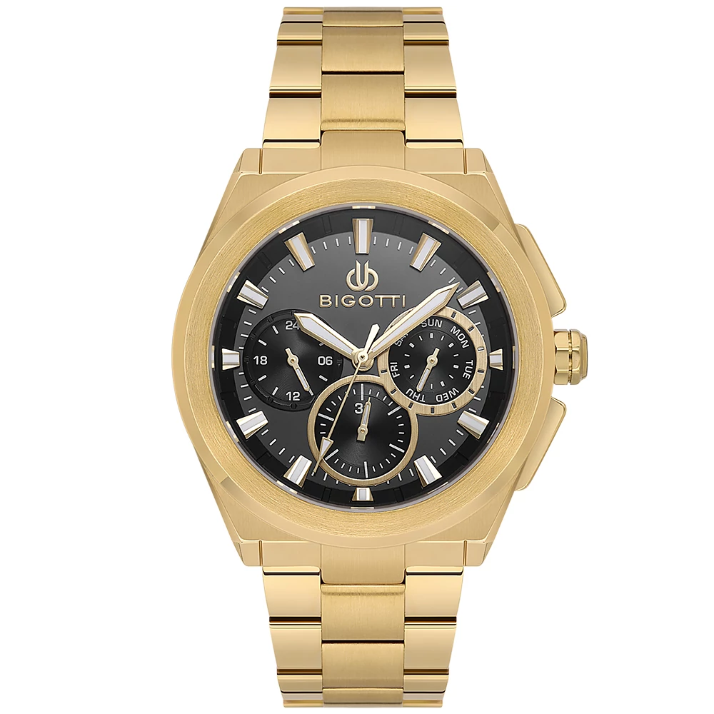 Bigotti Milano Raffinato Gold férfi karóra - BG110627-5