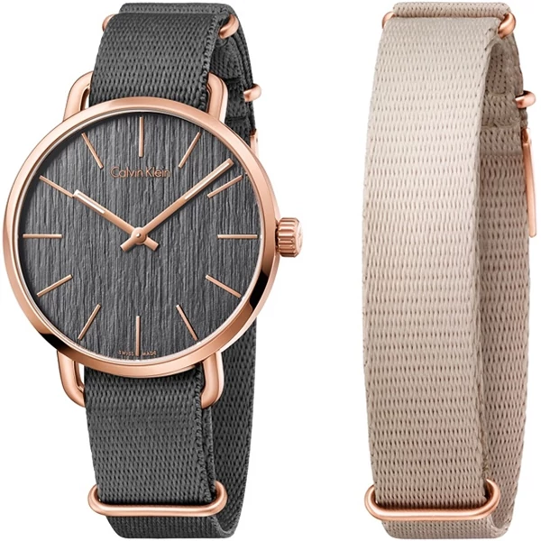 Calvin Klein férfi óra + ajándék szíj - K7B216P3 - Even