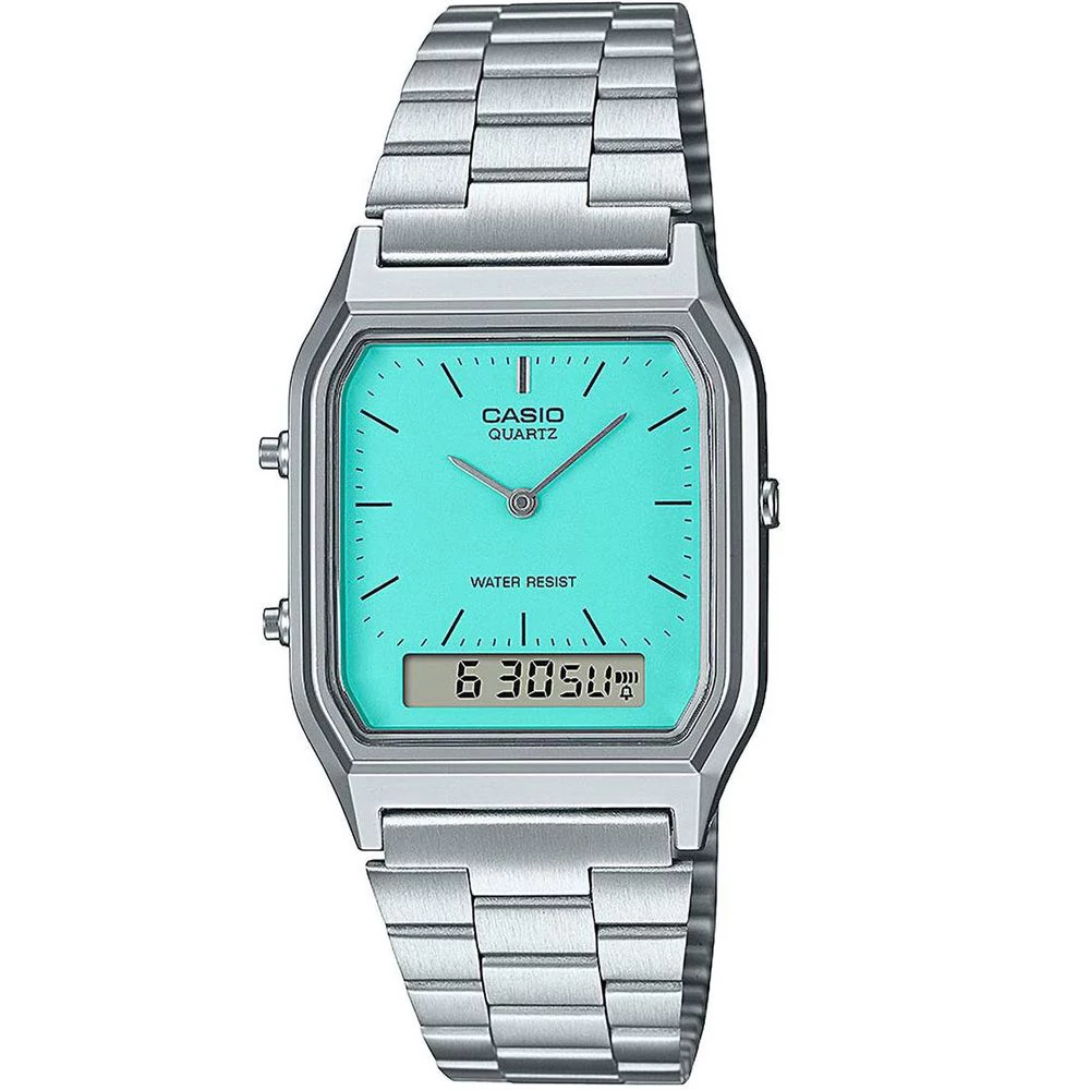 Casio unisex óra - AQ-230A-2A2MQYES - Vintage Tiffany