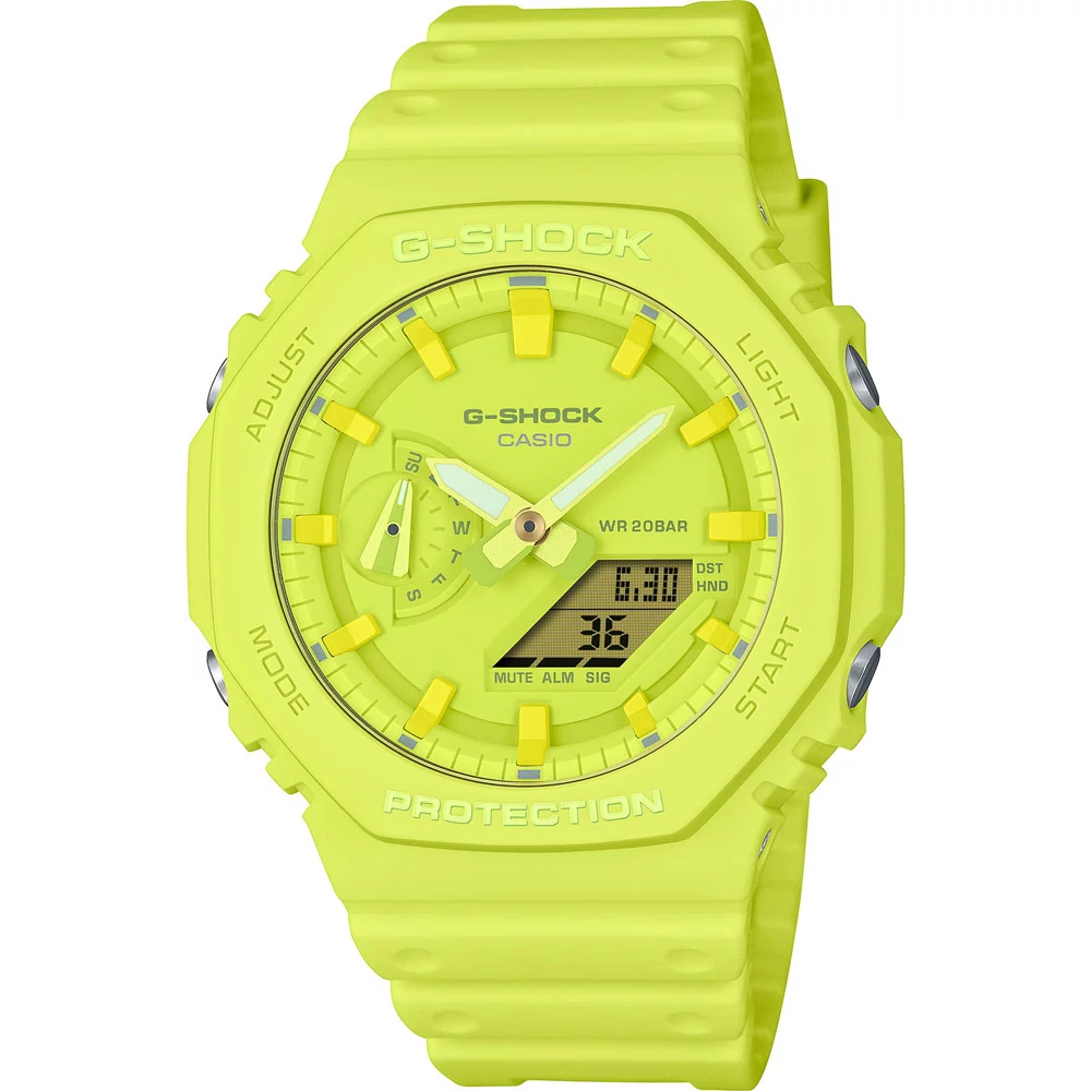 Casio férfi óra - GA-2100-9A9ER - G-Shock CasiOak Carbon Core