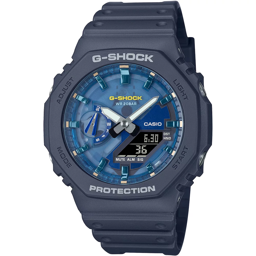 Casio férfi óra - GA-2100AS-2AER - G-Shock