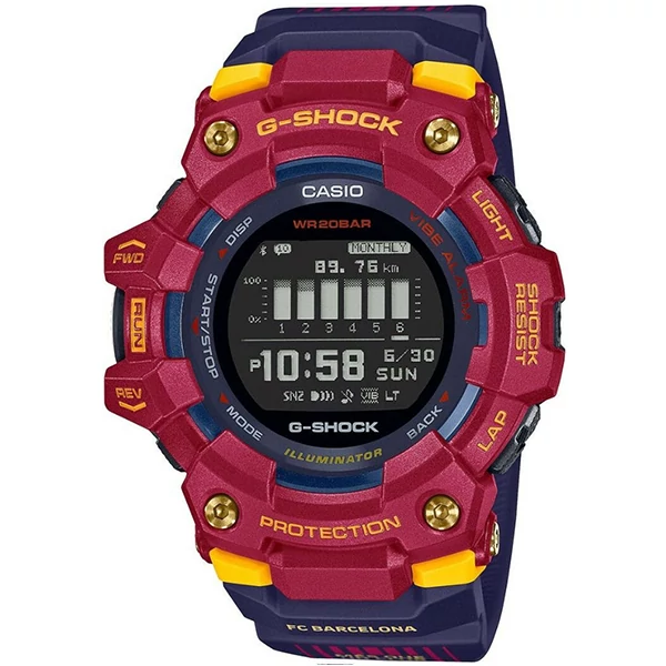 Casio Férfi óra - GBD-100BAR-4ER - G-Shock Matchday Inside FC Barcelona Limited Edition