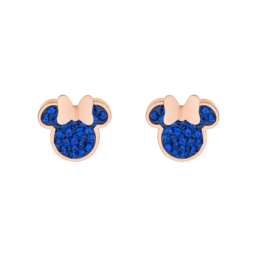 Disney kék Minnie fülbevaló - E600177PRBL-B.CS