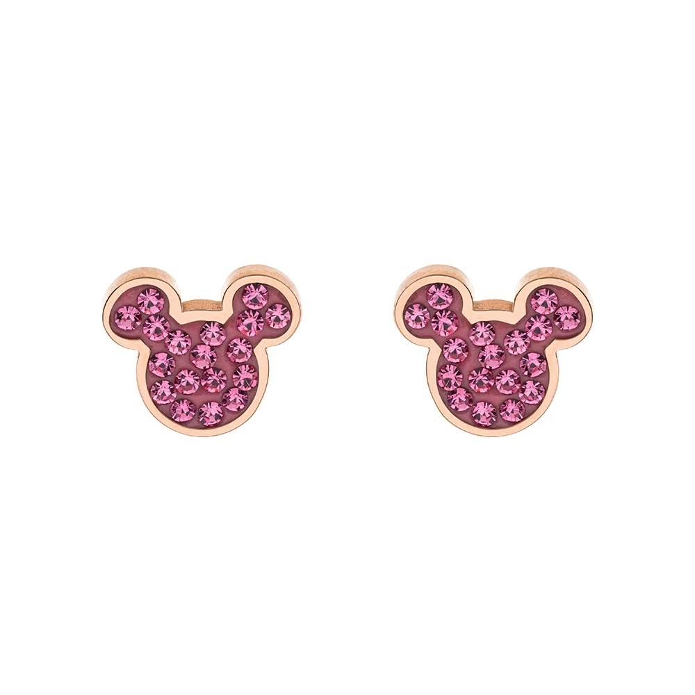 Disney rózsaszín Mickey fülbevaló - E600178PRPL-B.CS