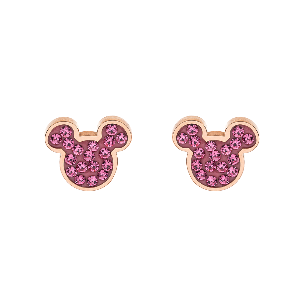 Disney rózsaszín Mickey fülbevaló - E600178PRPL-B.CS