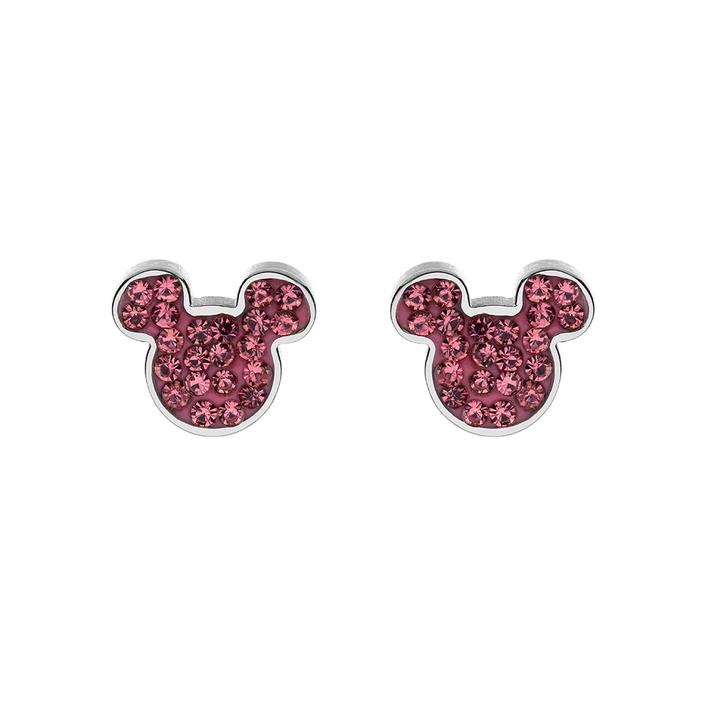 Disney rózsaszín Mickey fülbevaló - E600178RPL-B.CS
