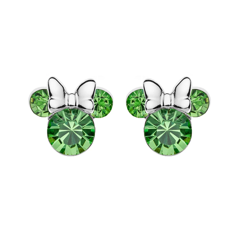 Disney Minnie augusztusi születésköves fülbevaló - ES00013SAUGL.CS