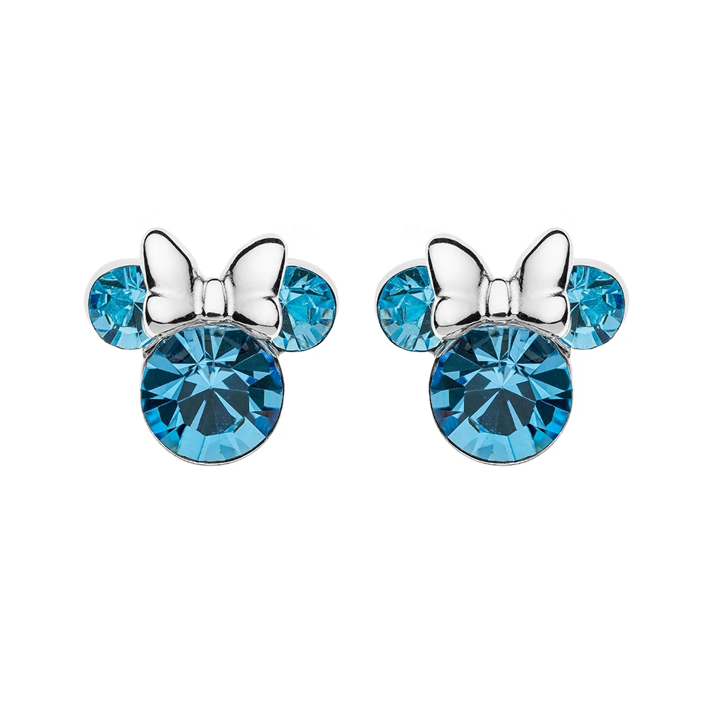 Disney Minnie márciusi születésköves fülbevaló - ES00013SMARL.CS