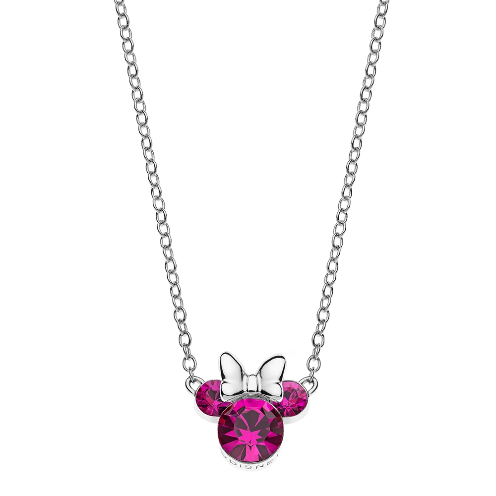 Disney Minnie októberi születésköves nyaklánc - NS00006SOCTL-157