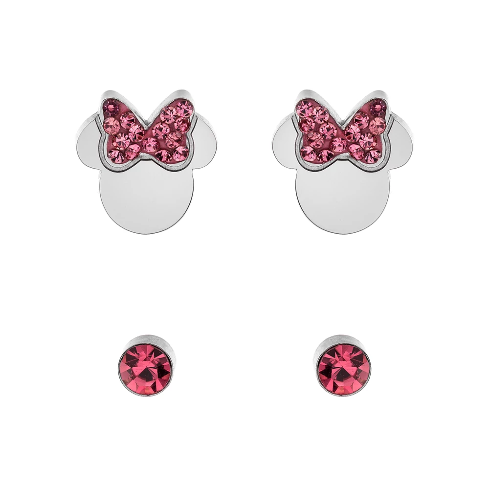 Disney rózsaszín Minnie fülbevaló szett - S600149RPL-B.CS