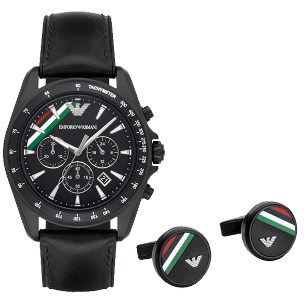Emporio Armani férfi óra - AR8036 -  Szett