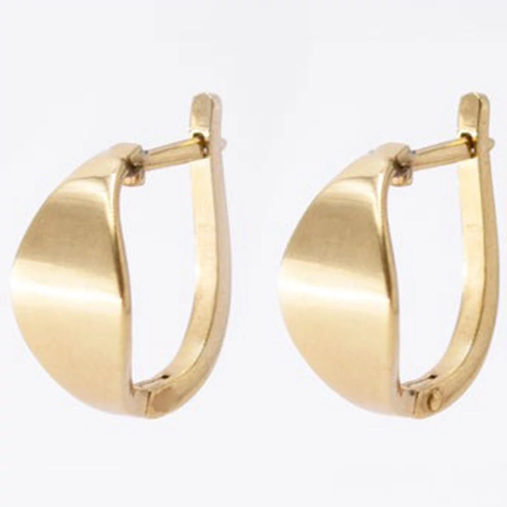 Fabnora aranyozott karika fülbevaló - FA6EH-SS00 - Hoop Earrings