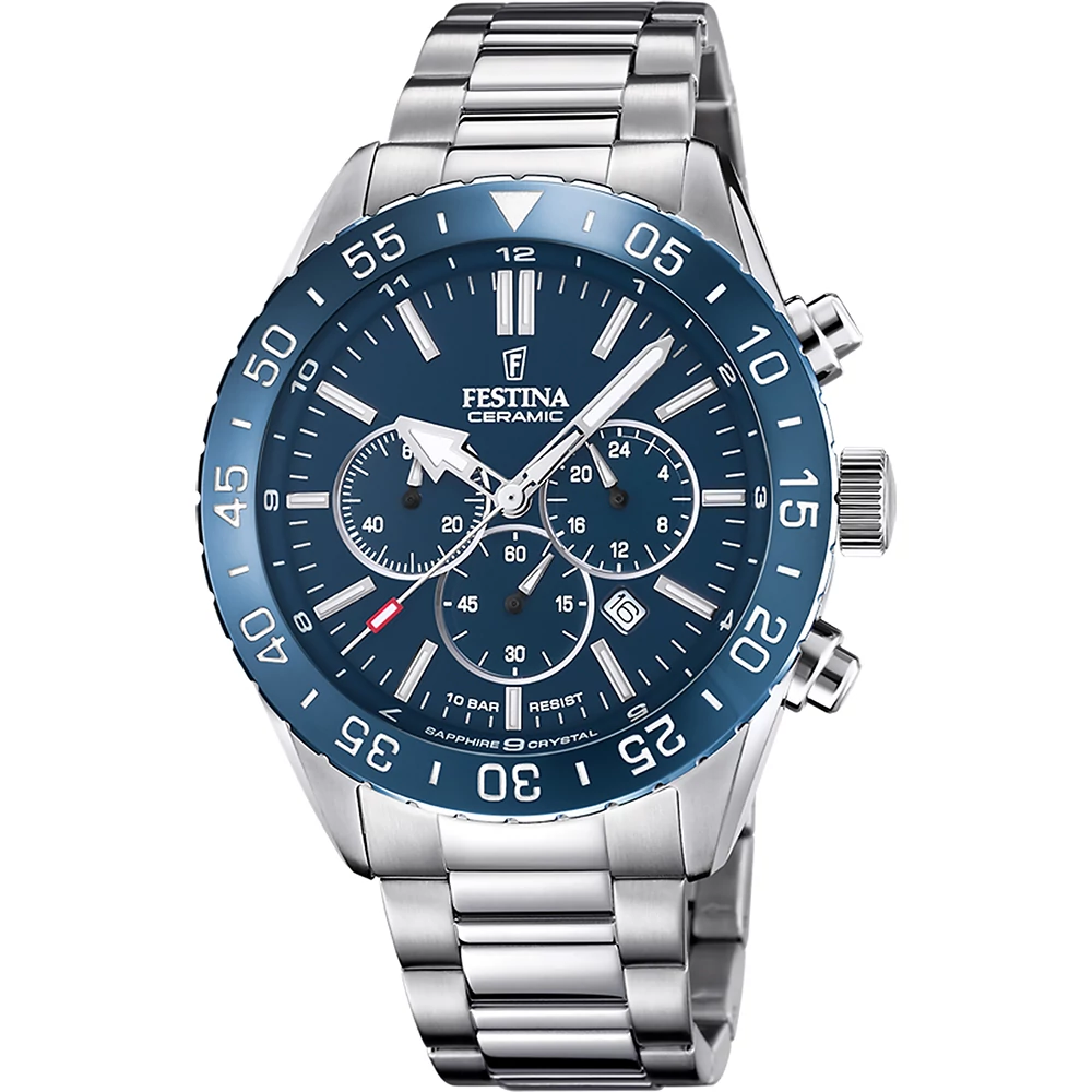 Festina férfi óra - F20575/2 - Ceramic Chrono