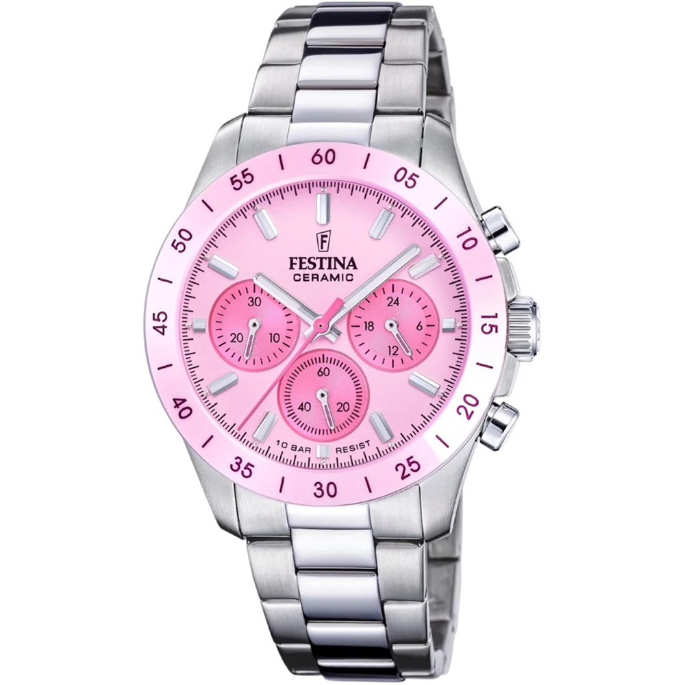 Festina női óra - F20693/2 - Ceramic Chronograph