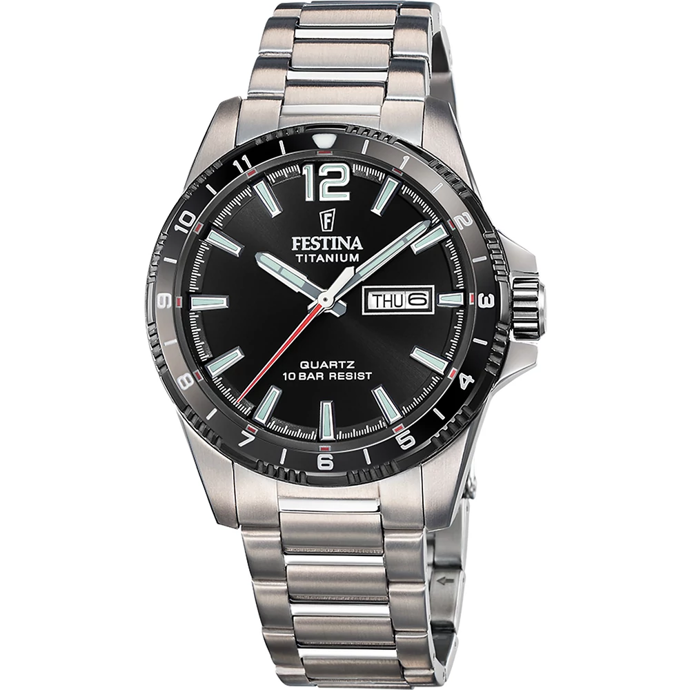Festina férfi óra - F20698/4 - Titanium 