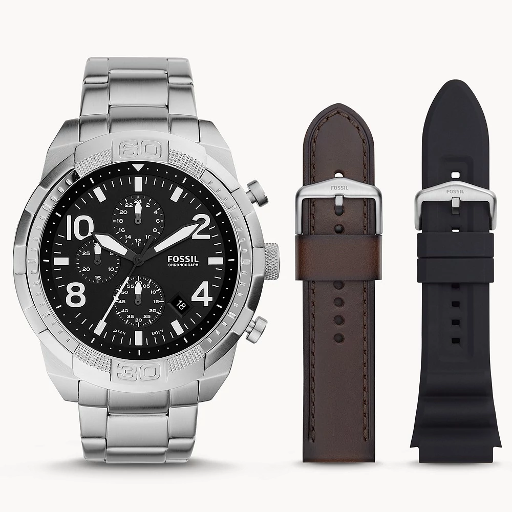 Fossil férfi óra + óraszíj szett - FS5968SET
