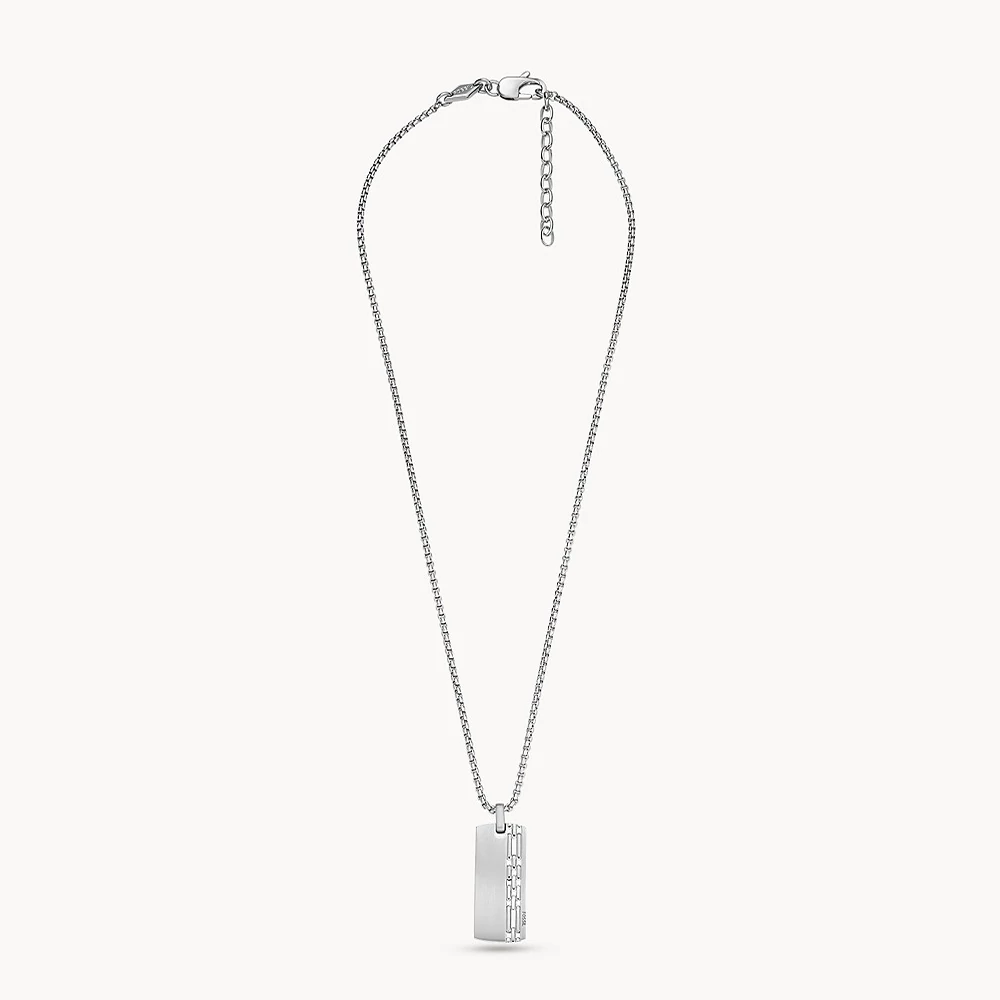 Fossil férfi nyaklánc - JF04211040 - Dog Tag