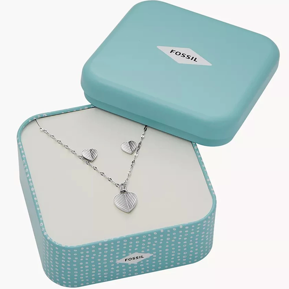 Fossil női nyaklánc és fülbevaló szett - JF04669SET - Harlow