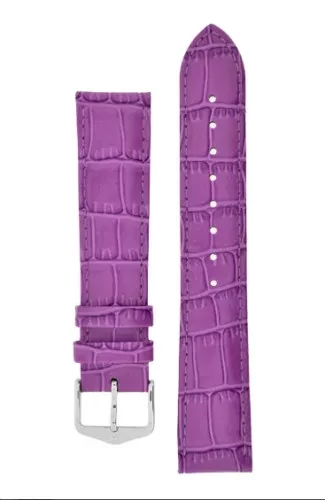 Hirsch rózsaszín borjú bőr óraszíj  20mm - Louisianalook L NQR - 03427087-2-20