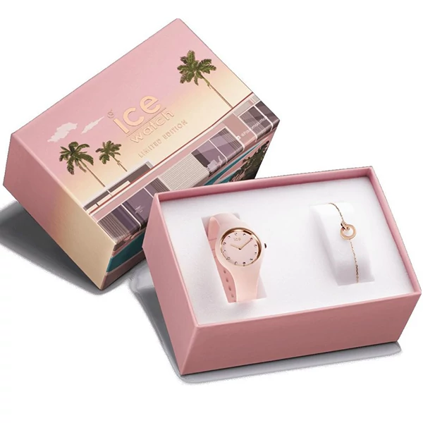 Ice Watch női óra és karkötő szett - 018920 - Pink lady