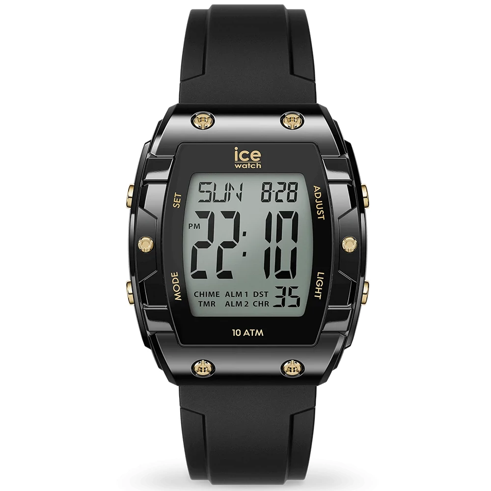 Ice-Watch női óra - 024564 - Ice Digit Boliday Black Gold