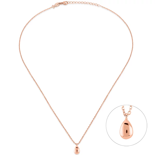 Kurshuni harmatcsepp nyaklánc - KR569B-2-RG