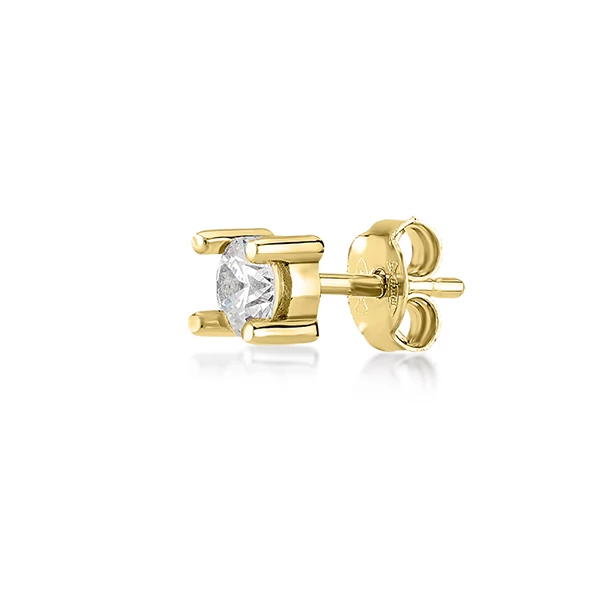 Kurshuni elegáns fél pár fülbevaló   - KR685-3S-AU