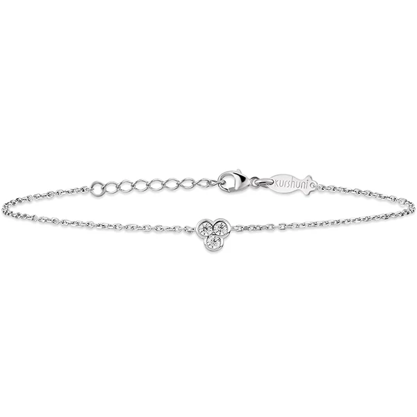 Kurshuni három köves karkötő  - KR785-1-RH