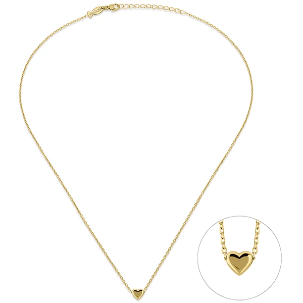 Kurshuni szíves nyaklánc  - KR795-2-AU