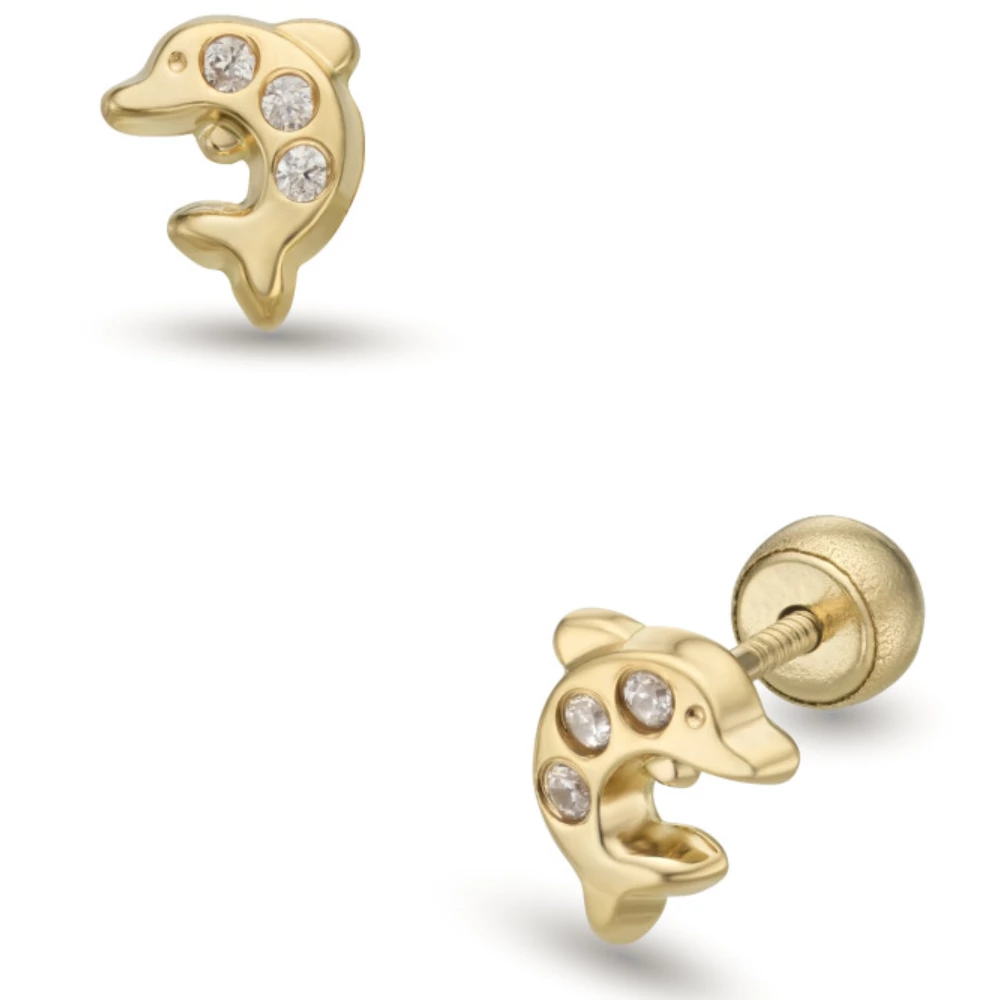 Lisa delfin gyerek fülbevaló - JTAG-6575-18