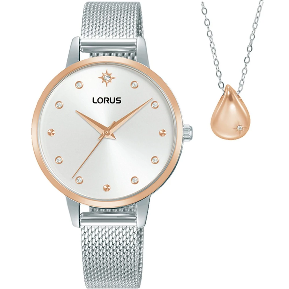 Lorus női óra szett nyaklánccal - RG288XX9 - Women