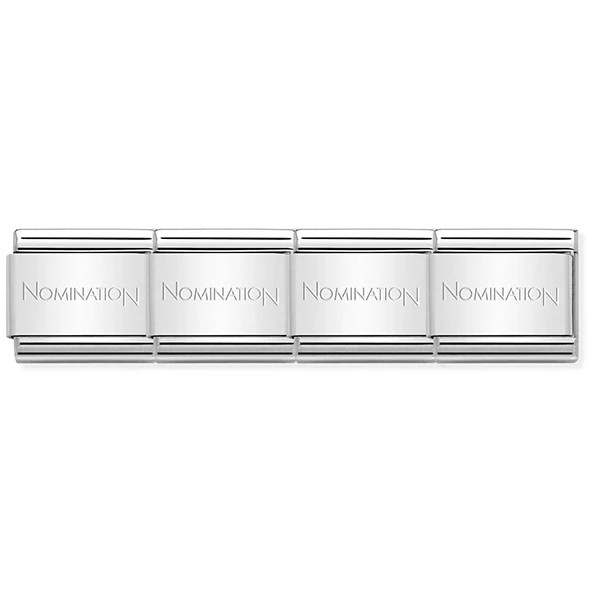Nomination ezüst alapkarkötő charm - 030000/SI